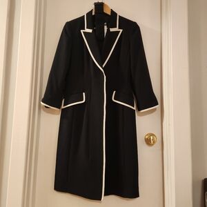Anne Klein Elegant Tuxedo Dress